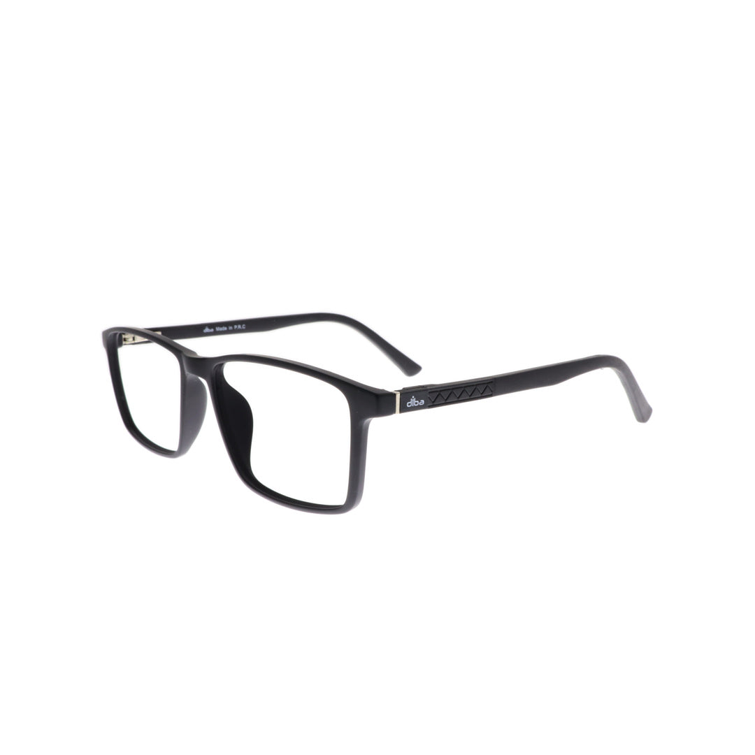 Diba 9025c1 For Men Eyeglasses Square matte black Size 51-16-146