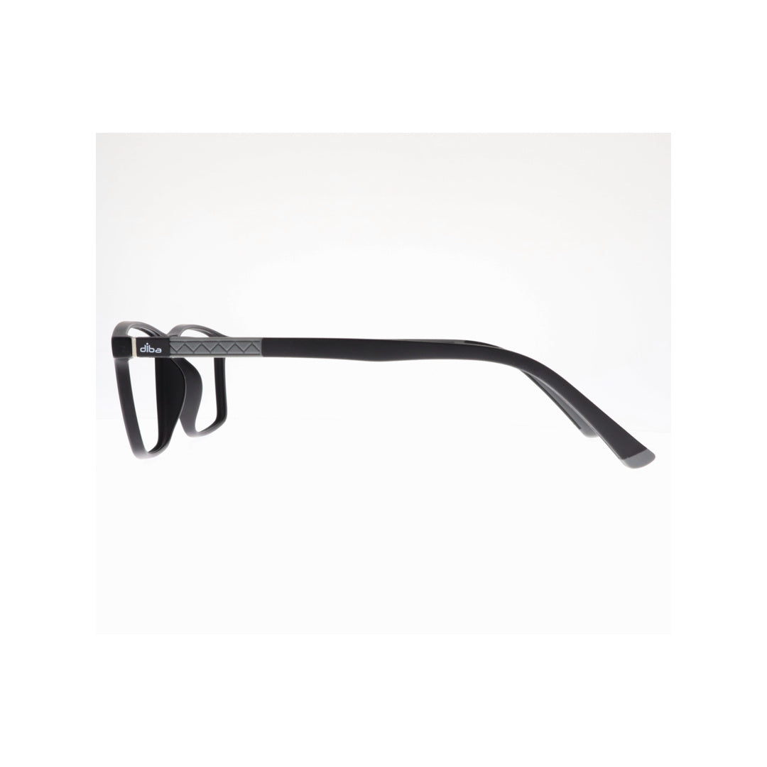 Diba 9025c3 For Unisex Eyeglasses Square matte black Size 51-16-146