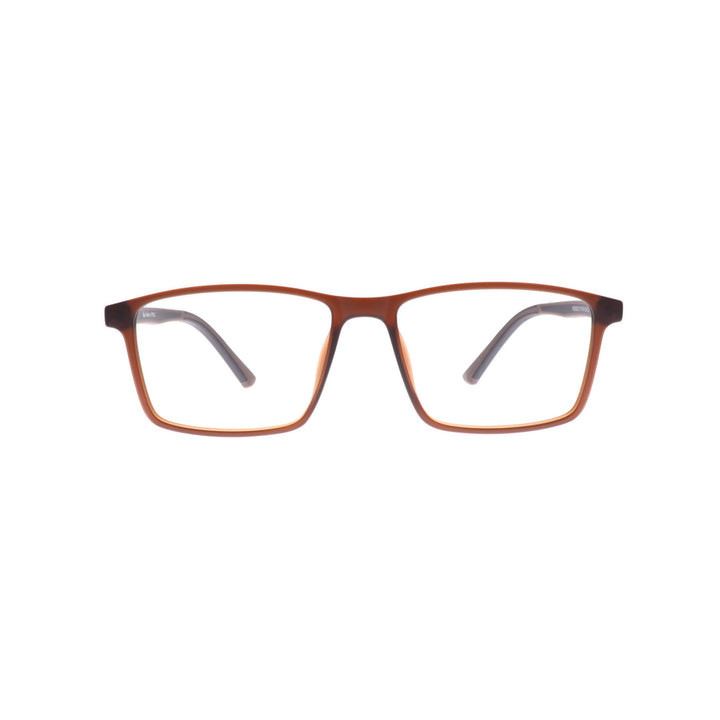 Diba 9025c5 For Men Eyeglasses Square Matte brown Size 51-16-146