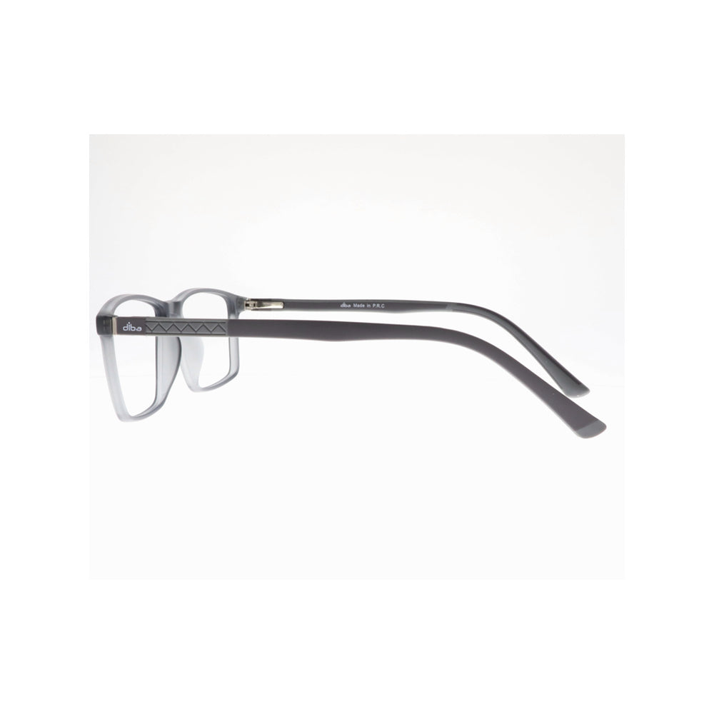 Diba 9025c6 For Unisex Eyeglasses Square matte grey Size 51-16-146