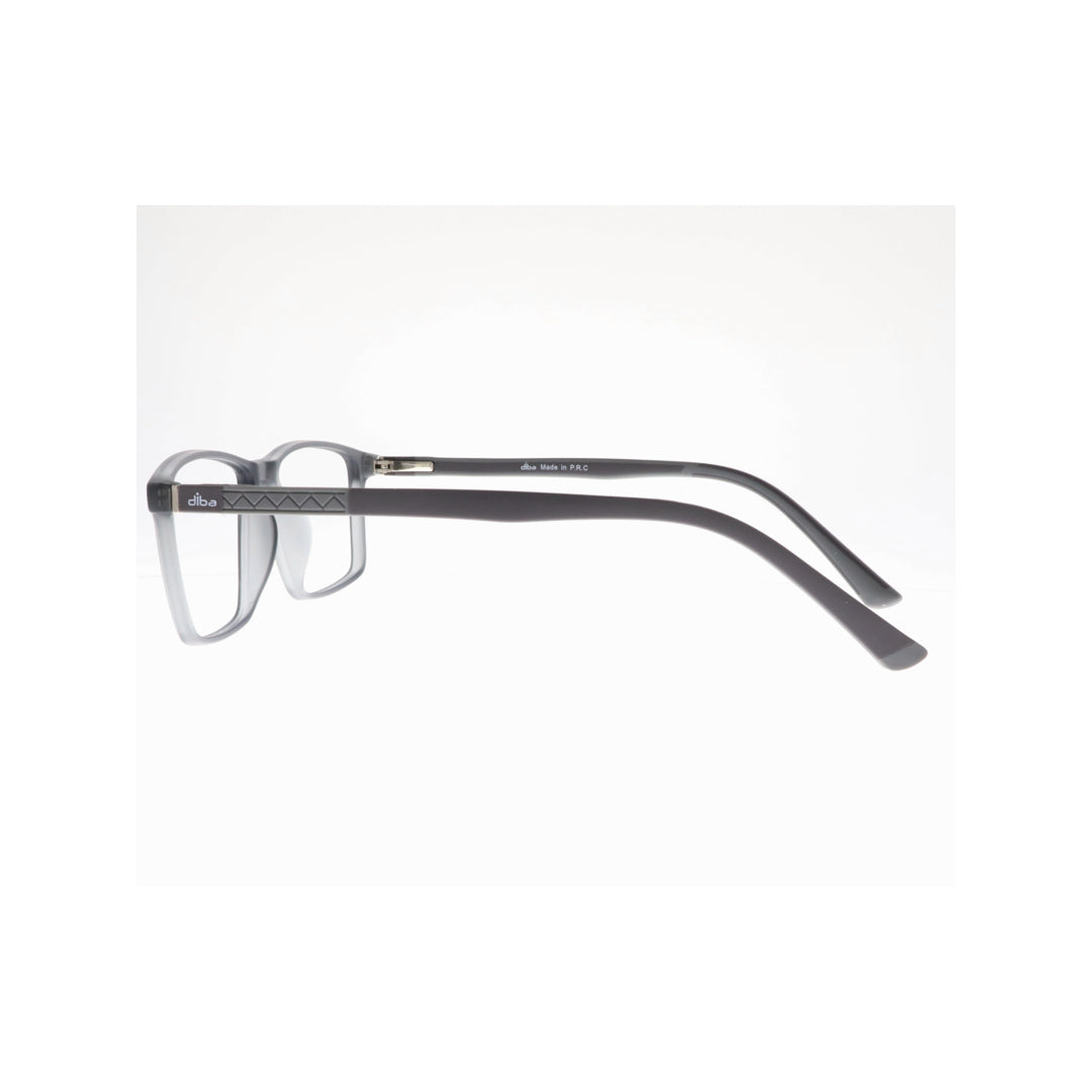 Diba 9025c6 For Unisex Eyeglasses Square matte grey Size 51-16-146