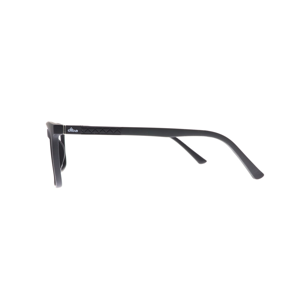 Diba 9026c1 For Men Eyeglasses Square matte black Size 54-17-146