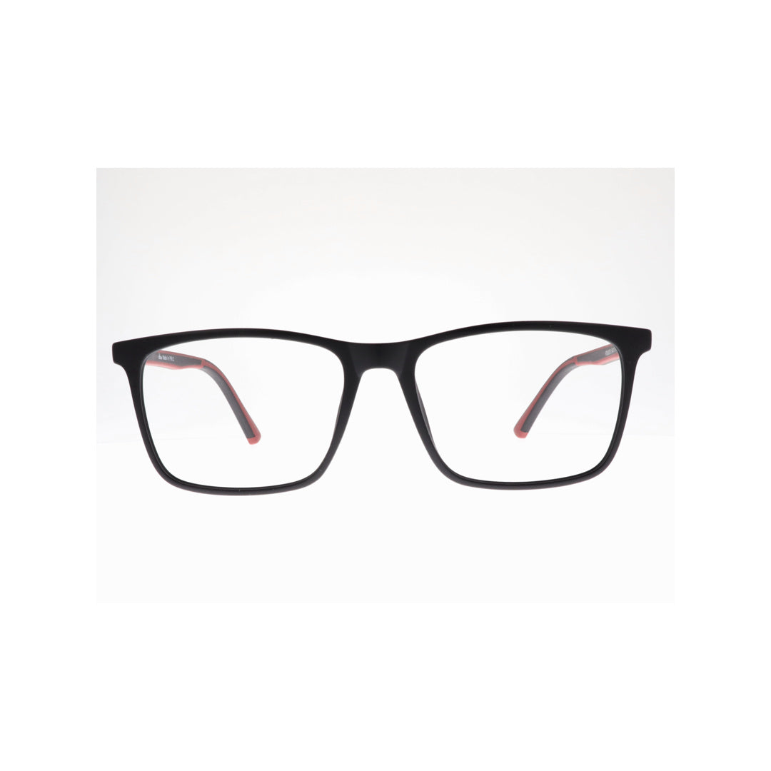 Diba 9026c2 For Unisex Eyeglasses Square matte black Size 54-17-146