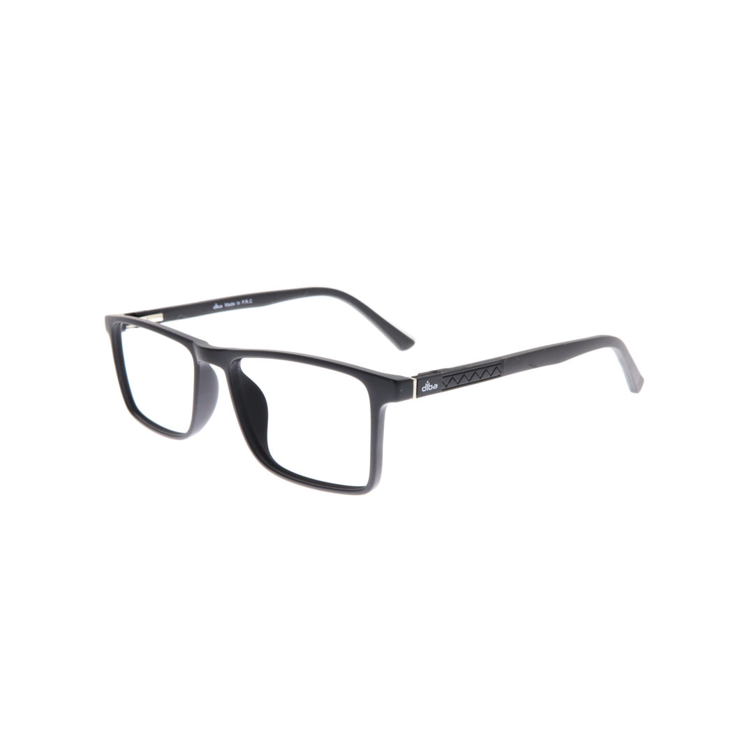 Diba 9027c1 For Men Eyeglasses Square matte black Size 50-16-146