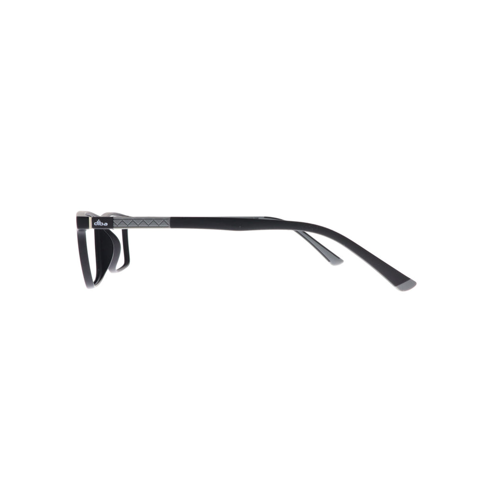 Diba 9027c3 For Men Eyeglasses Square matte black Size 50-16-146