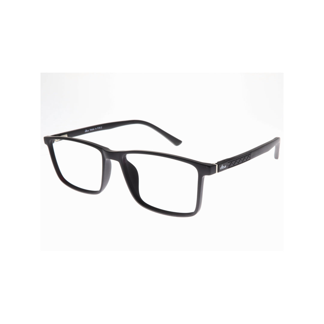 Diba 9029c1 For Unisex Eyeglasses Square matte black Size 54-17-146