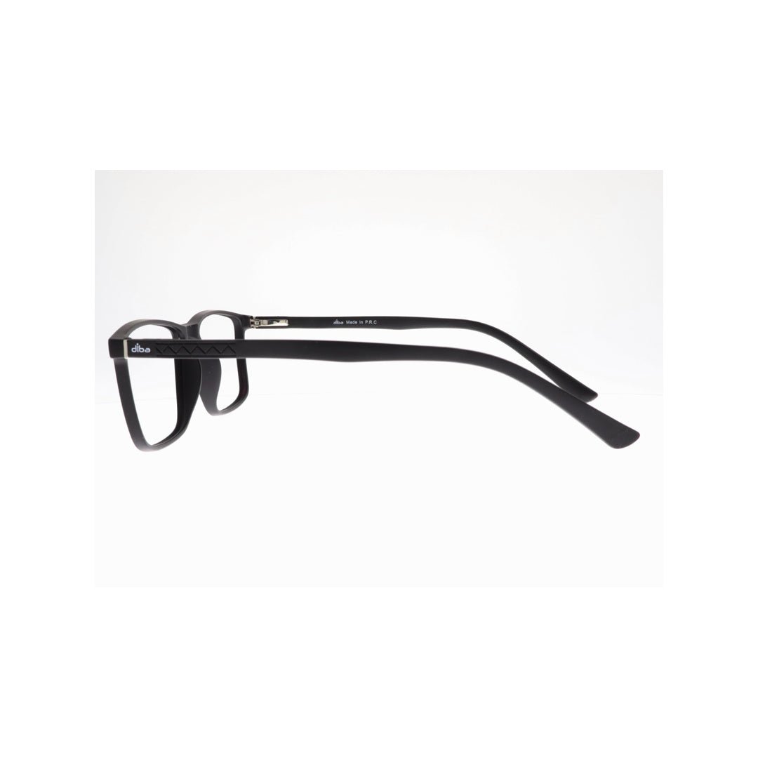 Diba 9029c1 For Unisex Eyeglasses Square matte black Size 54-17-146