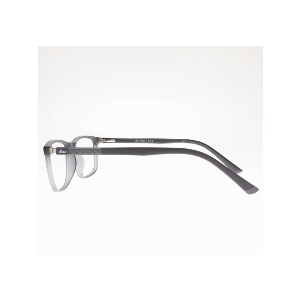 Diba 9030C6 For Unisex Eyeglasses Square MATTE GREY Size 53-16-146