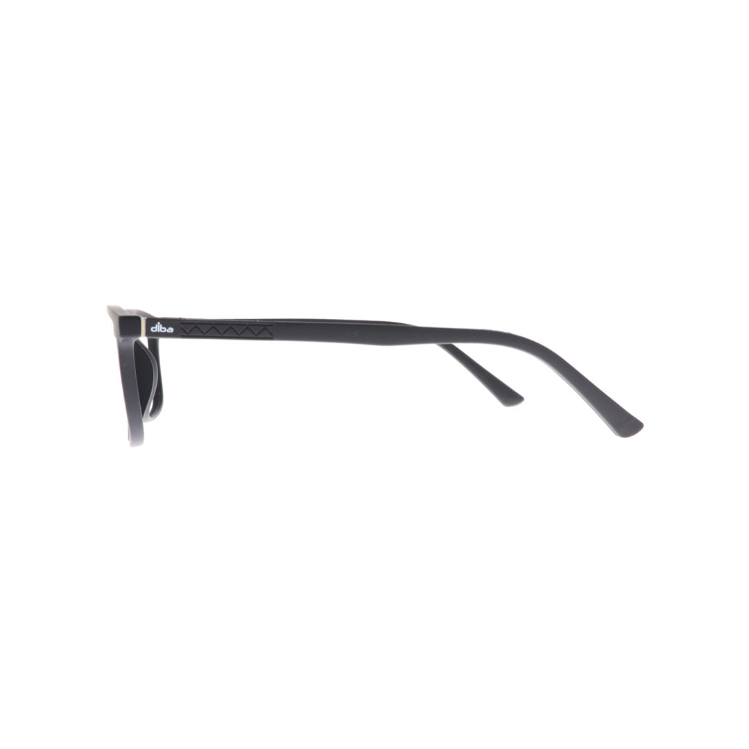 Diba 9030c1 For Men Eyeglasses Square matte black Size 53-16-146