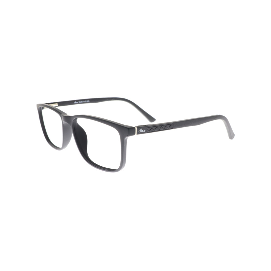 Diba 9030c1 For Men Eyeglasses Square matte black Size 53-16-146