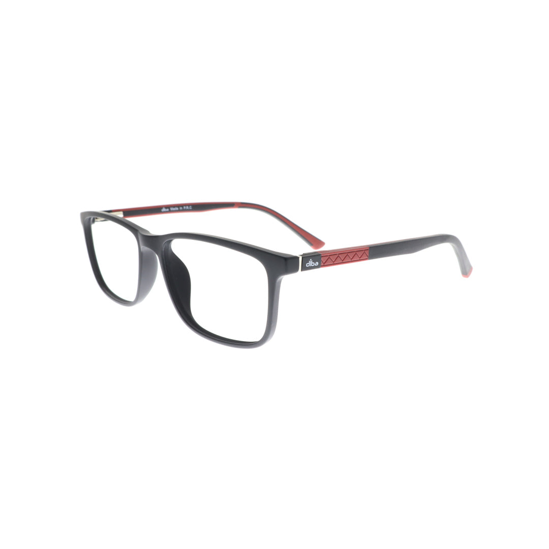 Diba 9030c2 For Unisex Eyeglasses Square matte black Size 53-16-146