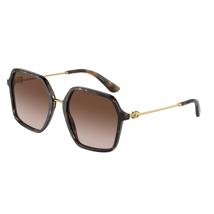 Dolce & Gabbana Women's Dg4422 Sunglasses, Brown, Large