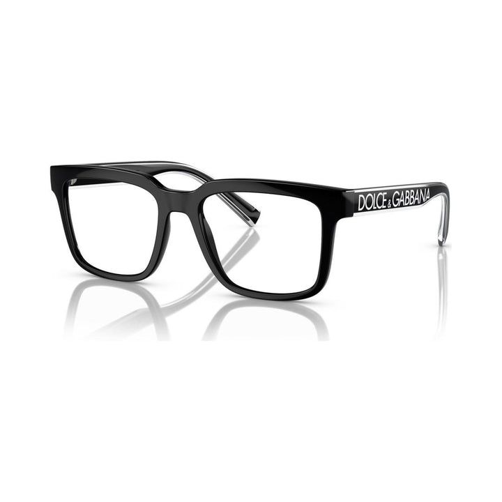 Dolce & Gabbana 5101 Eyeglasses 501 - Black Men Square