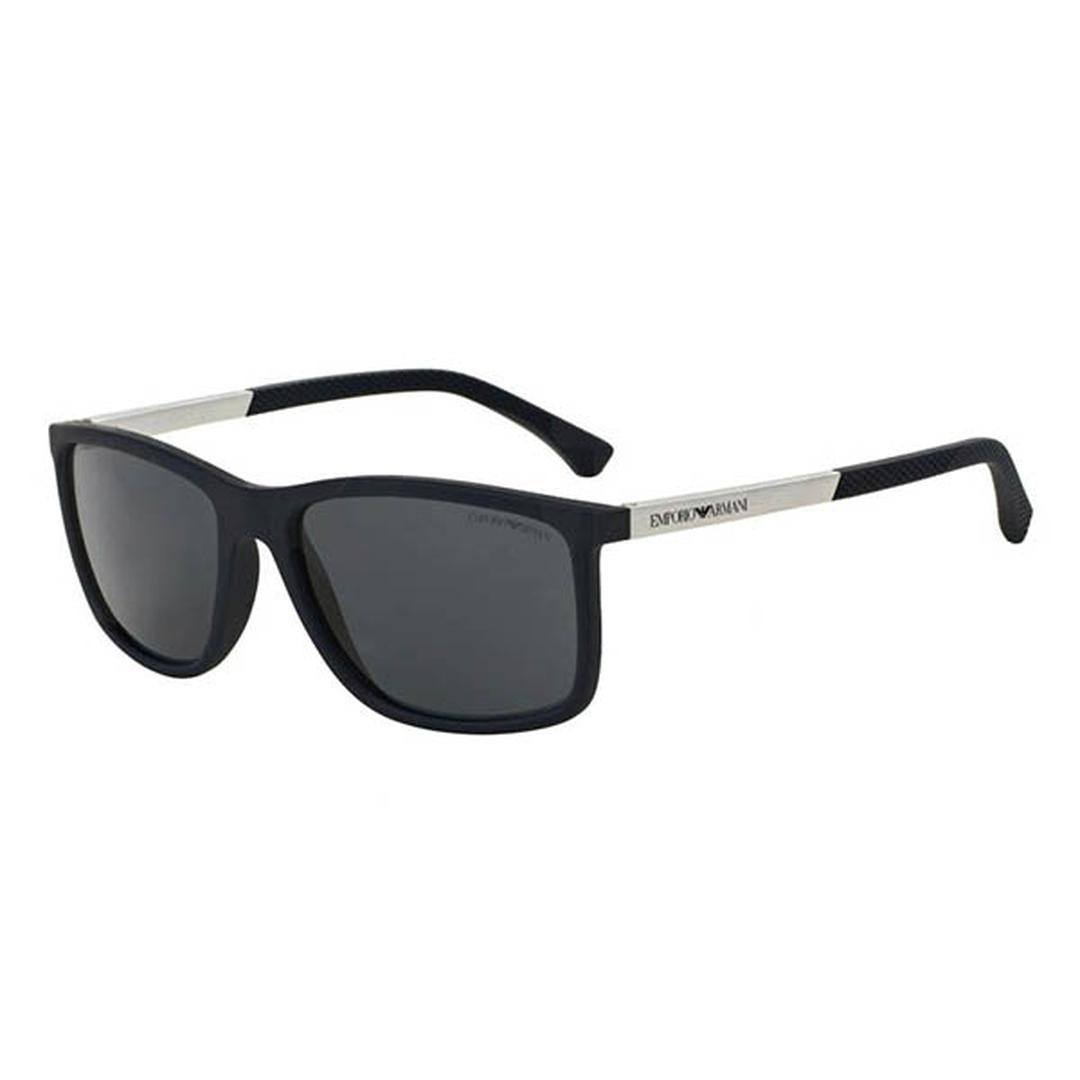 Emporio Armani Sunglasses 4058 5474/87 Blue Rubber Grey