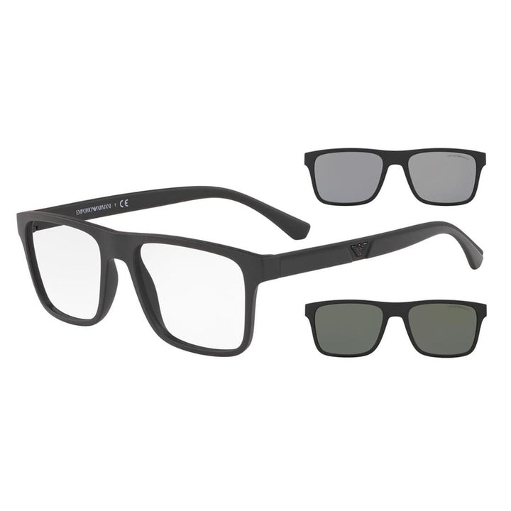 Emporio Armani EA 4115 58011W 54mm Unisex Rectangle Sunglasses