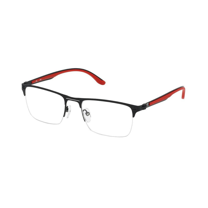 Fila VFI030 531Y Men's Glasses Black Size 53 - Free Lenses - HSA/FSA Insurance - Blue Light Block Available
