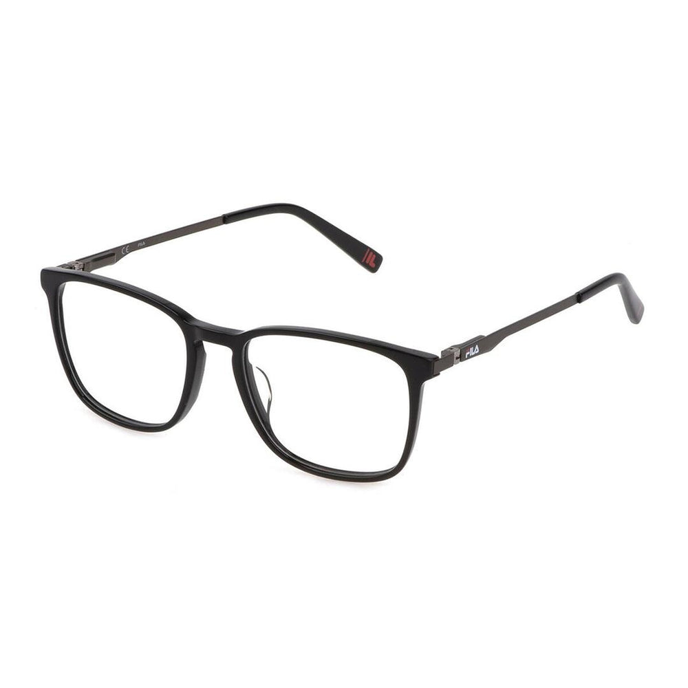 Fila VFI295 0700 Men's Glasses Black Size 53 - Free Lenses - HSA/FSA Insurance - Blue Light Block Available