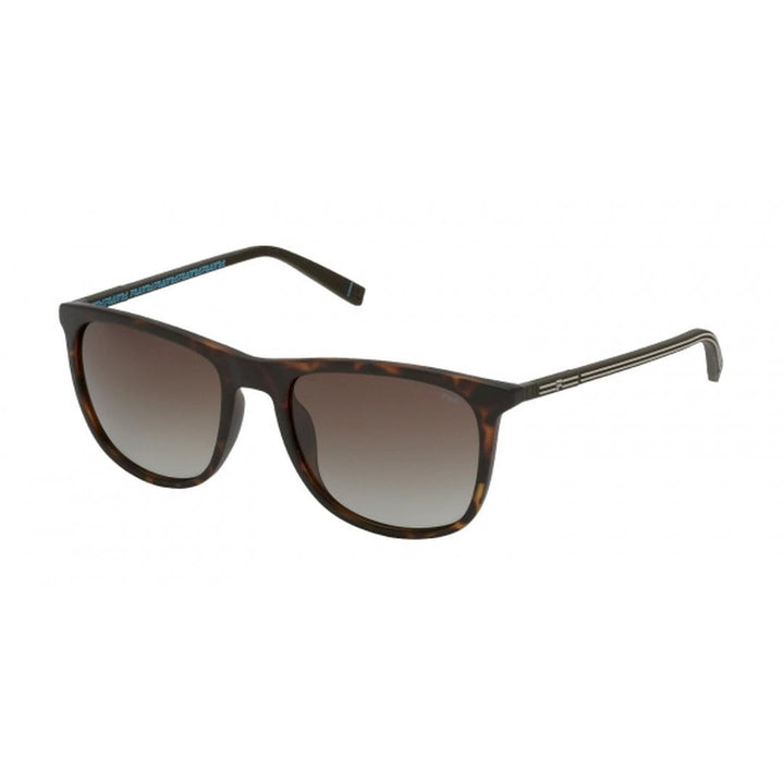 Fila SFI095 Polarized 878P Men's Sunglasses Tortoiseshell Size 55