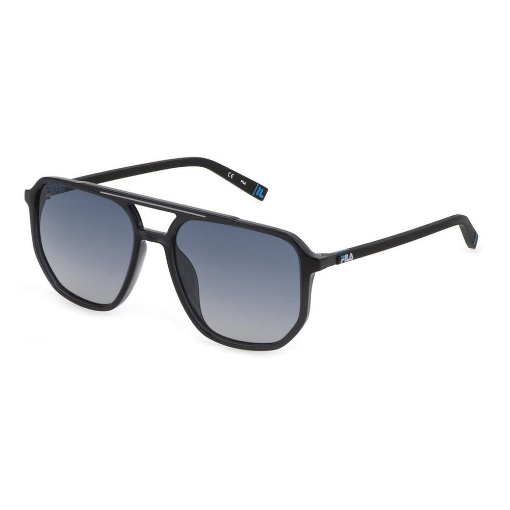 Fila SFI312 Polarized 7F6P Men's Sunglasses Grey Size 57