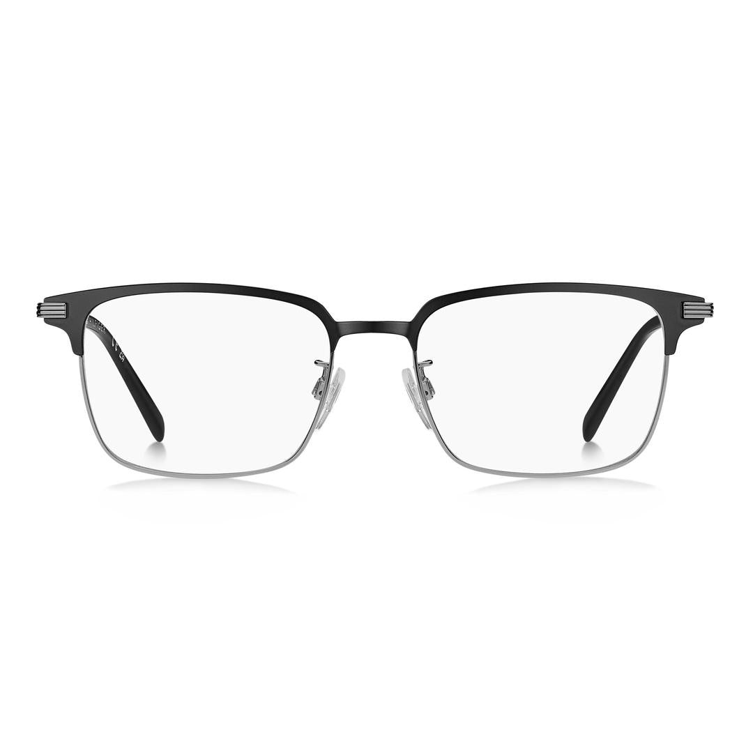 Tommy Hilfiger TH 2235/F Asian Fit TI7 Men's Eyeglasses Black Size 53 - Blue Light Block Available