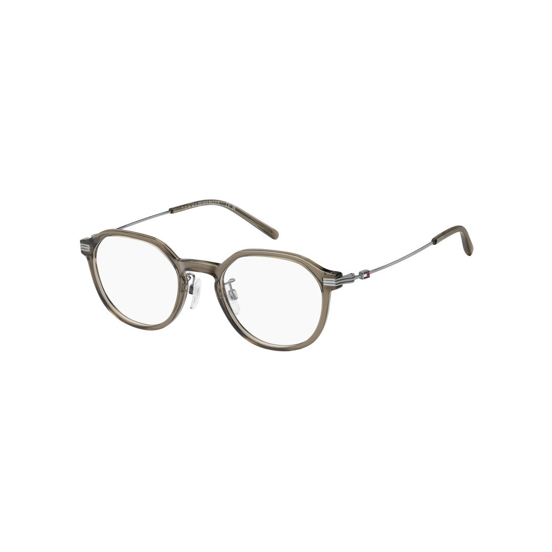 TOMMY HILFIGER OPTICAL FRAMES TH2364/F PANTHOS TITANIUM ALLOY BEIGE For MAN 50-21-150