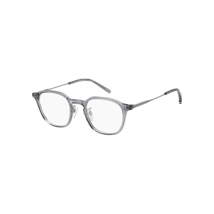 TOMMY HILFIGER OPTICAL FRAMES TH2362/F SQUARE GEOMETRICAL TITANIUM ALLOY GREY For MAN 50-22-150