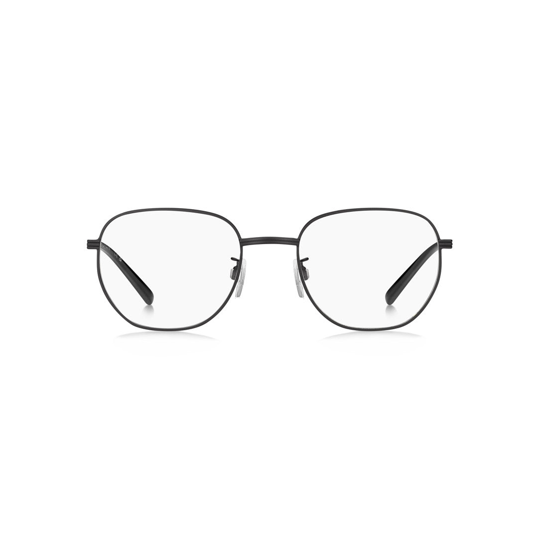 TOMMY HILFIGER OPTICAL FRAMES TH2360/F SQUARE GEOMETRICAL TITANIUM ALLOY MATTE BLACK For MAN 51-20-150