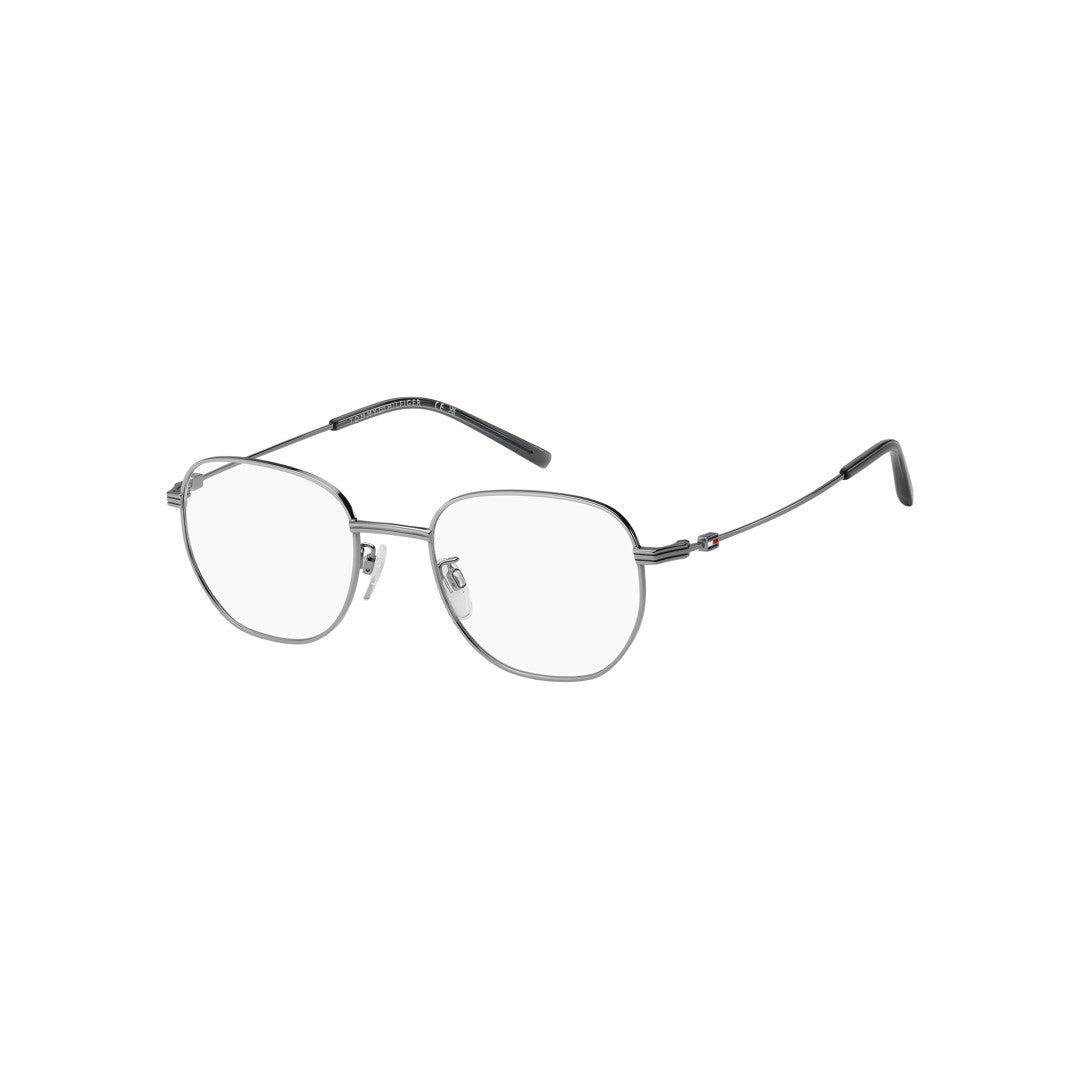 TOMMY HILFIGER OPTICAL FRAMES TH2360/F SQUARE GEOMETRICAL TITANIUM ALLOY RUTHENIUM For MAN 51-20-150