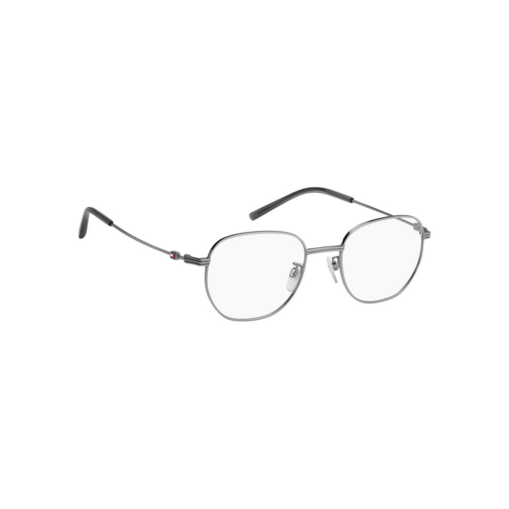 TOMMY HILFIGER OPTICAL FRAMES TH2360/F SQUARE GEOMETRICAL TITANIUM ALLOY RUTHENIUM For MAN 51-20-150