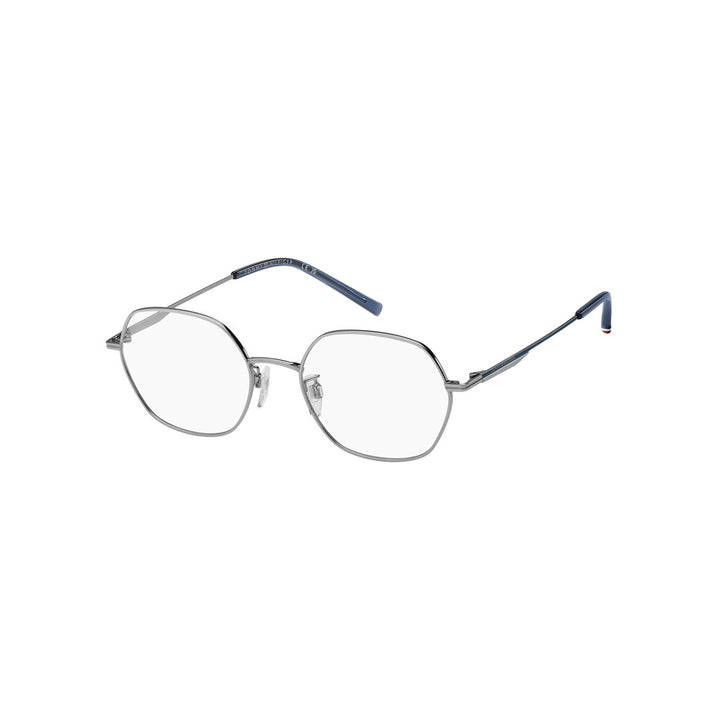 TOMMY HILFIGER OPTICAL FRAMES TH2367/F SQUARE GEOMETRICAL TITANIUM ALLOY RUTHENIUM For MAN 52-19-150