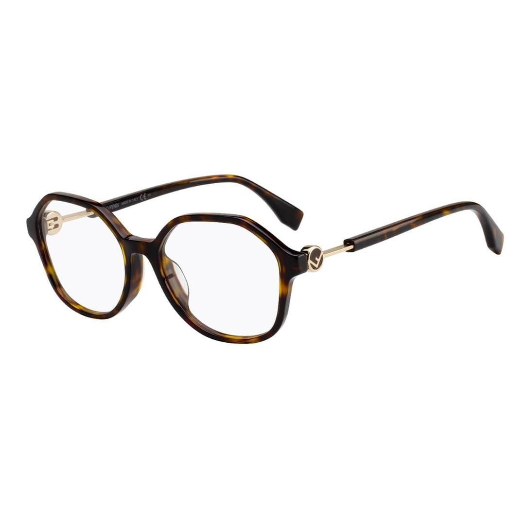 Fendi Demo Ladies Eyeglasses FF 0366/F 0086 00 53/17