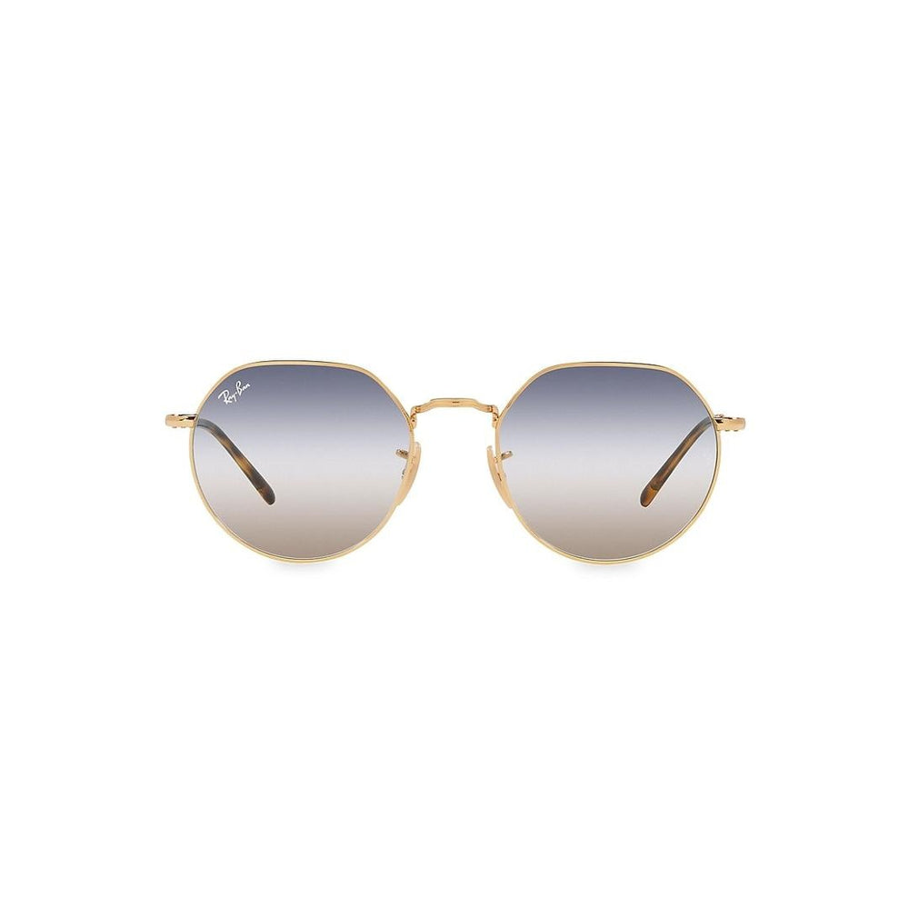 Ray-Ban Jack RB 3565 001/GD, ROUND Sunglasses, UNISEX, Available with Prescription