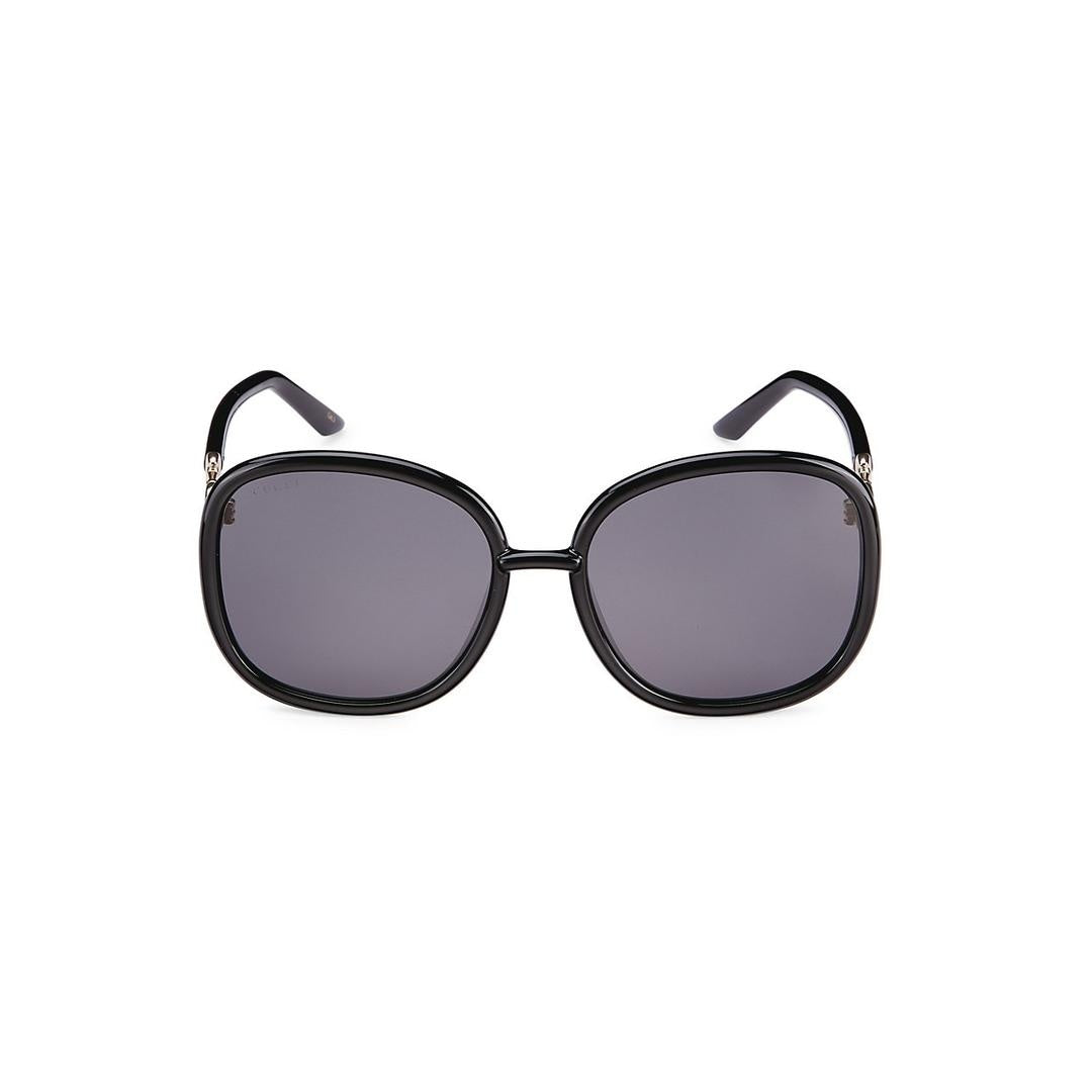 Gucci Grey Square Ladies Sunglasses GG0892SA 001 60