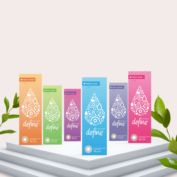 Define  Fresh  Daily Colored Contact Lenses - Pack of 10