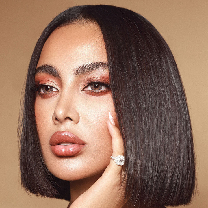 Amara Monthly Colored Contact Lenses - Creme Brulee