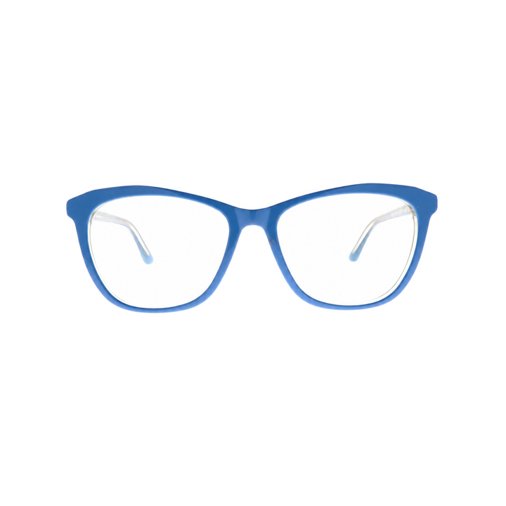 Joy Style For Women Eyeglasses Square Size 54 10002c5 Blue