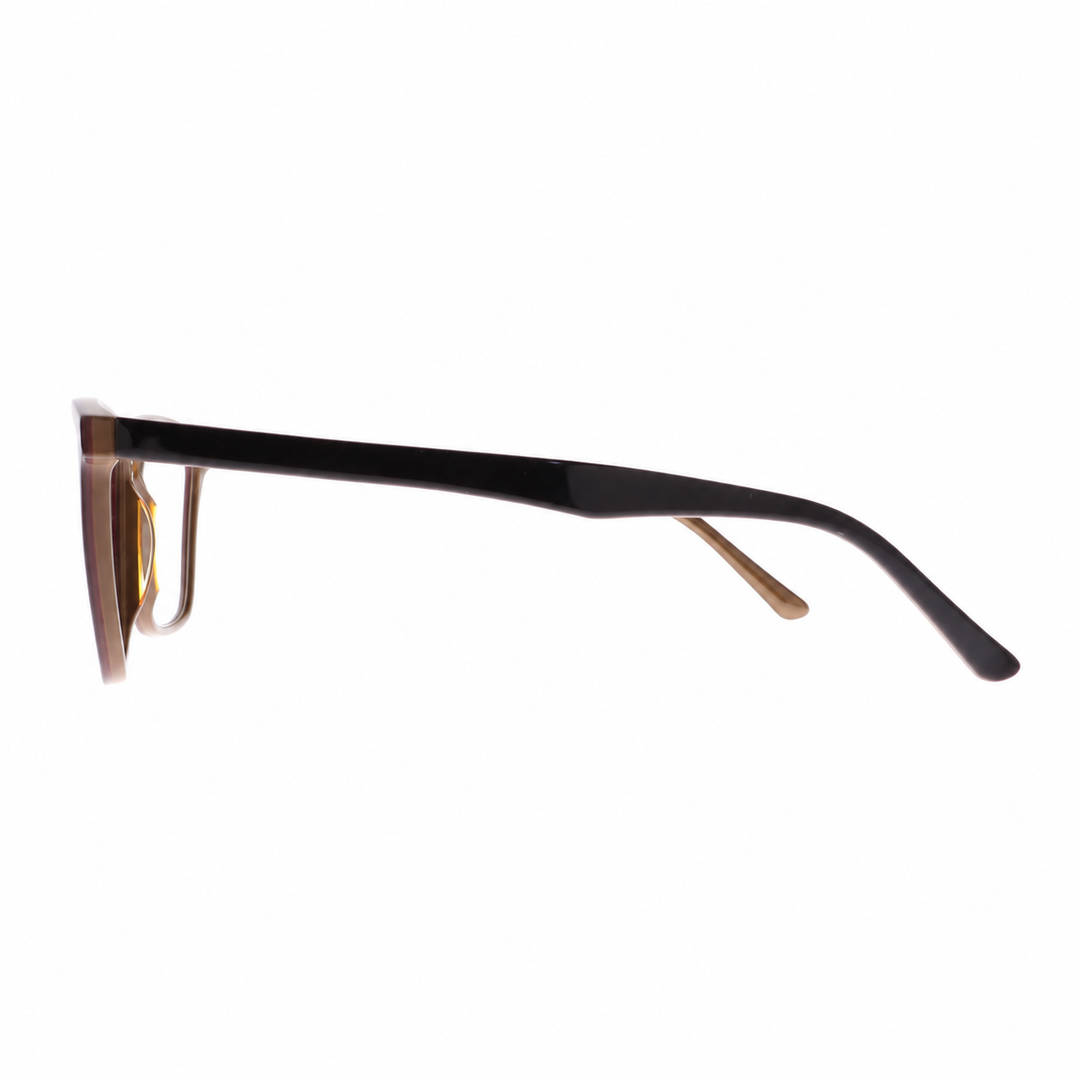 Joy Style For Unisex Eyeglasses Rectangular Shape Size 54 10033c4 Brown