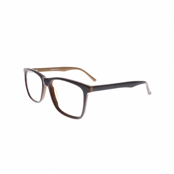 Joy Style For Unisex Eyeglasses Rectangular Shape Size 54 10033c4 Brown