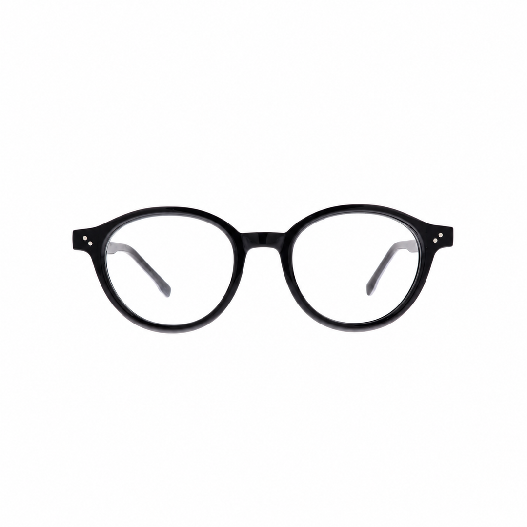 Joy Style 10347C1 black eyeglasses front view