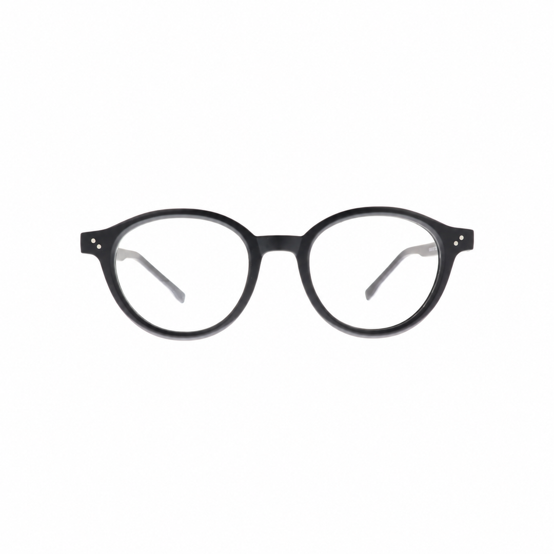 Joy Style 10347C2 black eyeglasses front view
