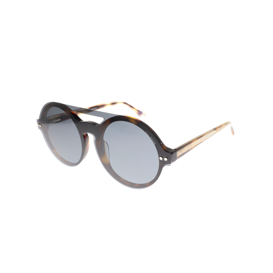 Joy Style For Unisex Eyeglasses Clip Round Shape 52 1065c3clip Brown Tortoiseshell