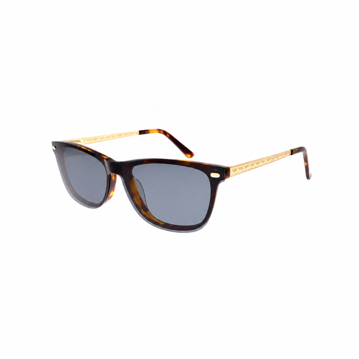 Joy Style For Unisex Eyeglasses Cat Eye Shape Size 54 1117c3clip Brown Tortoiseshell