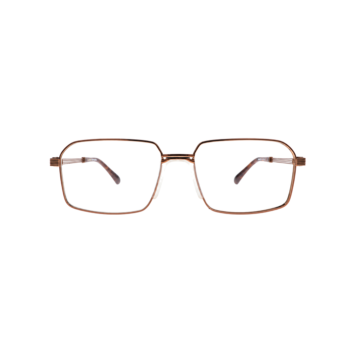 Joy Style JOY120379JC4 brown eyeglasses front view