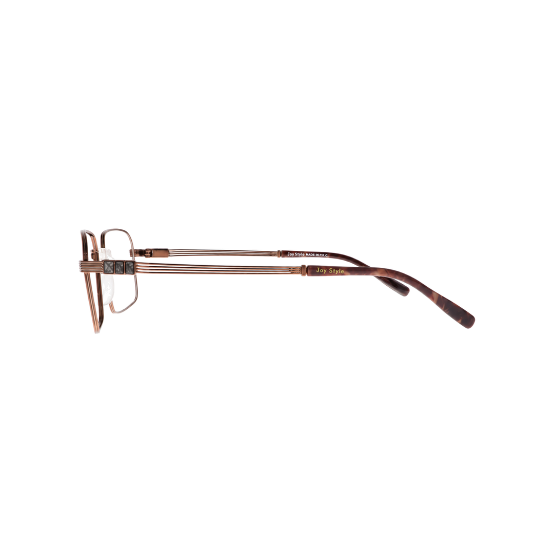 Joy Style JOY120379JC4 brown eyeglasses side view