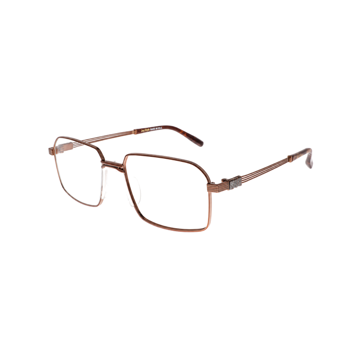 Joy Style JOY120379JC4 brown eyeglasses angle view
