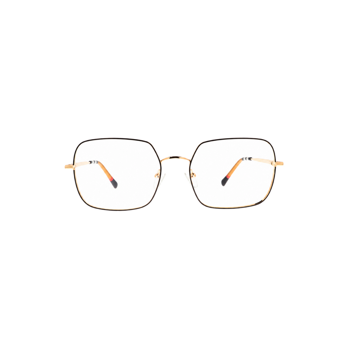 Joy Style 1261C1 black gold eyeglasses view 1