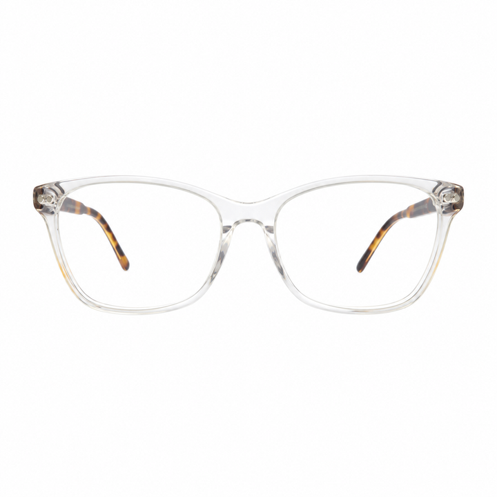 Joy Style For Unisex Eyeglasses Clip Cat Eye Shape Size 55 1288c2clip Clear