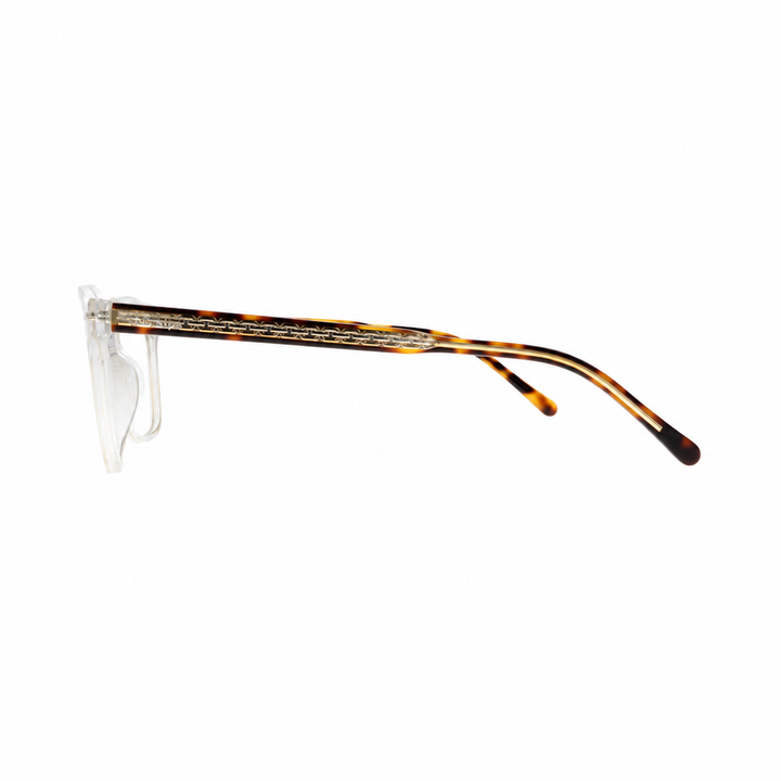 Joy Style For Unisex Eyeglasses Clip Cat Eye Shape Size 55 1288c2clip Clear