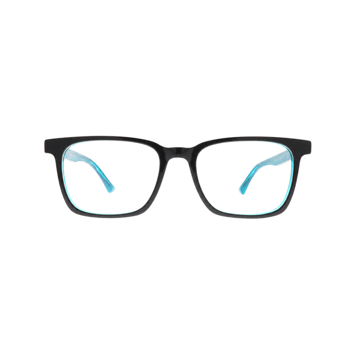 Joy Style JOY2255C5 black blue eyeglasses front view