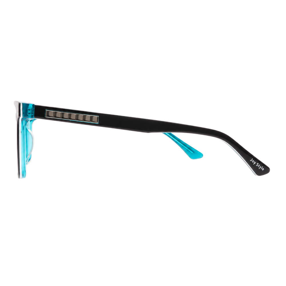 Joy Style JOY2255C5 black blue eyeglasses side view
